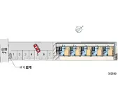 ★手数料０円★郡山市笹川１丁目　月極駐車場（LP）